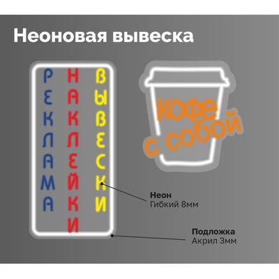 Неоновая вывеска