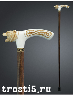 Трость "Символ России" с рукоятью из кости