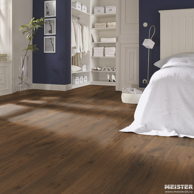 Ламинат Meister Дуб Кимзе Коричневый 6377 LD150