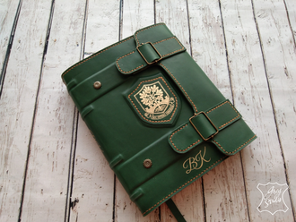 кожаный ежедневник, подарок руководителю, ежедневник с тиснением, ежедневник на заказ, что подарить