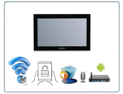 Dahua DHI-VTH5341G-W монитор видеодомофона и для систем видеонаблюдения 10" с DVR