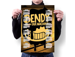 Календарь настенный Бенди и чернильная машина №29