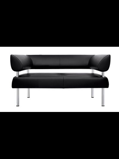 Диван двухместный с подлокотниками Бизнес (М-44)