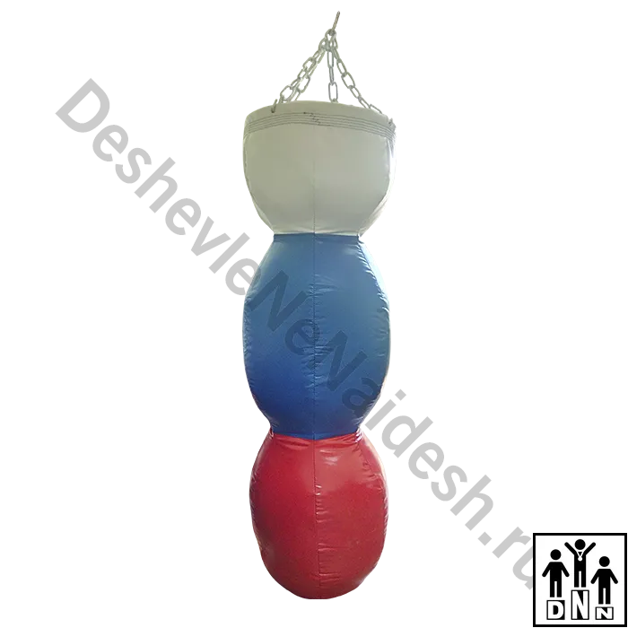 Тpёxceкциoнный боксерский мешок