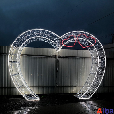Светодиодная арка Сердце