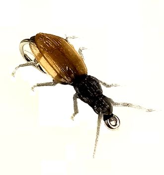 Заказать Мухо-мармышка Жук вязаный вес.0.25gr. 20mm. d-4.0mm