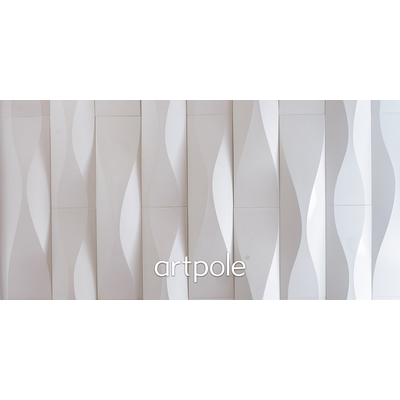 Гипсовая панель WATERFALL platinum артикул E-0056