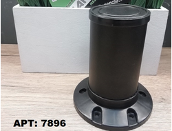 Опора   ЧЕРНАЯ МАТОВАЯ D50 H100мм  АРТ-12751