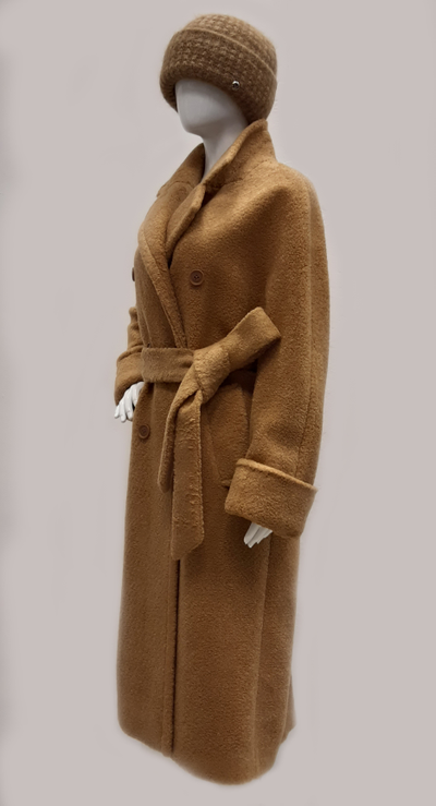 Коричневое плюшевое пальто чебурашка фото пальто Тедди