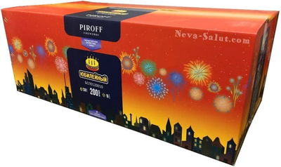 Батарея салютов ЮБИЛЕЙНЫЙ (1" / 200 залпов)