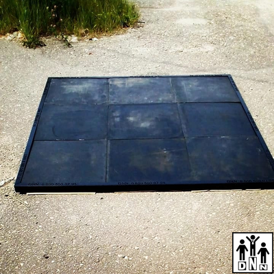 Помост для гиревого спорта резиновый