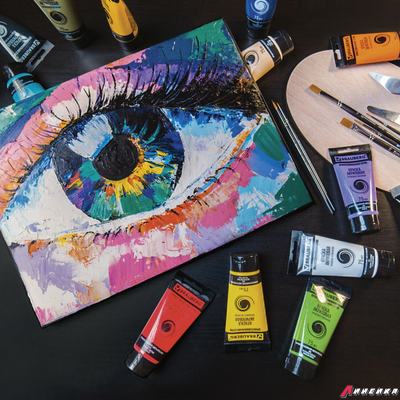 Краски акриловые художественные BRAUBERG ART CLASSIC, НАБОР 18 цветов по 12 мл, в тубах. 191123