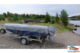 Тент на лодку Trident 450 (no console) без кринолинов