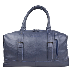 Кожаная дорожная сумка Campora blue (арт. 4019-19)