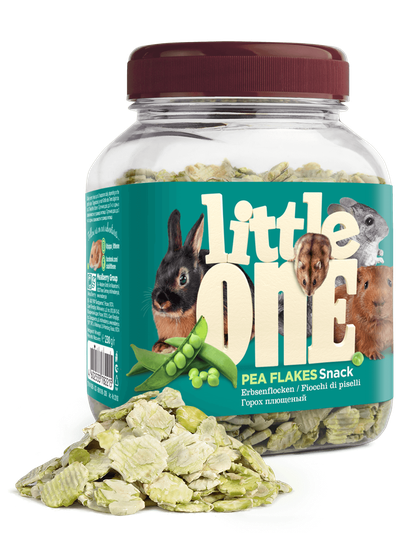 Little One для грызунов и кроликов Плющеный горох 230 г