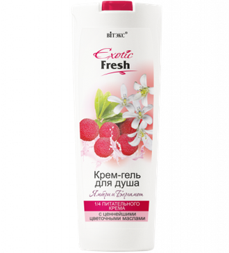 Витекс Exotic Fresh Juice Крем-Гель для душа Ямбери и Бергамот 500мл