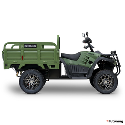 Грузовой электроквадроцикл Rutrike Рейнджер зеленый