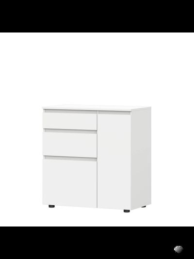 Одри комод со створкой Белый