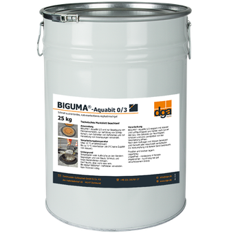 BIGUMA®- AquaBit  для оперативного ремонта сколов, выбоин и др.