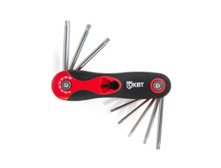 Набор ключей TORX НТК-Т-08 серия KBT-PROFESSIONAL для монтажа крепежных изделий с внутренним профилем TORX