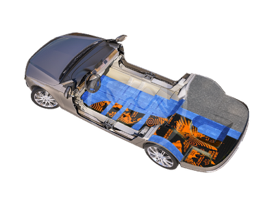 Шумоизоляция пола автомобиля