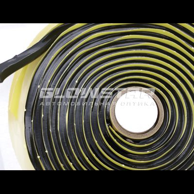 Герметик Butyl Black Hot жесткий, черный (рулон)