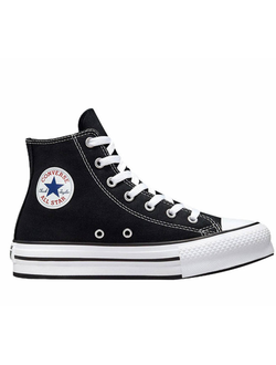 Черные кеды Converse All Star Eva Lift высокие на платформе 272855C