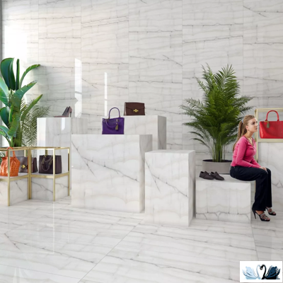 Керамогранит Maimoon Bianco Onyx 60 х 120 см glossy белый полированный