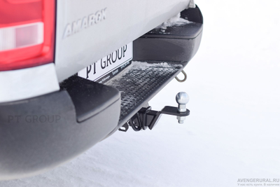 Фаркоп ТСУ /съемный квадрат/ Volkswagen Amarok 2010-