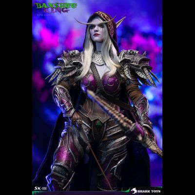 ПОСЛЕ ОБЗОРА - Сильвана Ветрокрылая (серия Warcraft, HearthStone) - Коллекционная фигурка 1/6 Banshee King (SK-006) - SHARK TOYS