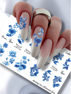 Слайдер-дизайн для ногтей LIKE-195