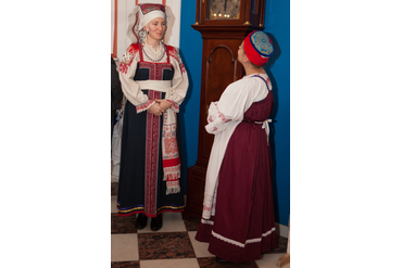 Костюмы южной Балтики и русского севера