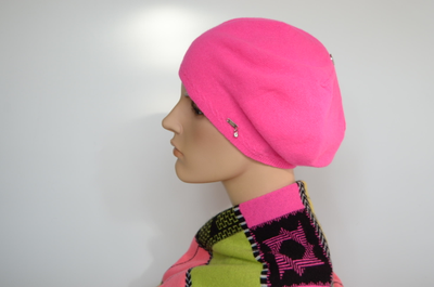 Берет и палантин из кашемира Италия Вицио