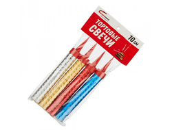 Тортовые свечи ТС-1030 СалютЛЮКС