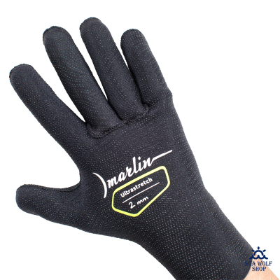 Перчатки неопреновые 2мм Marlin ULTRASTRETCH black р.XS