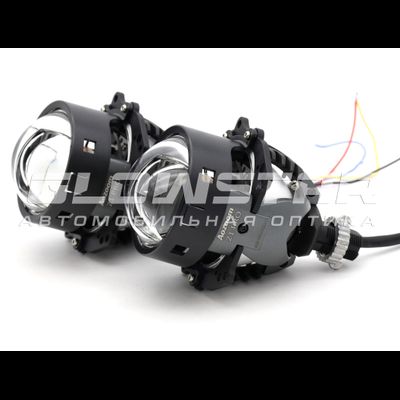 Билед модули Aozoom Z1 Pro 2025 Black King Kong Laser Original 3.0 дюйма, 2 чипа, 5500K, 12V, 55W/75W, крепление 3R и гаечное