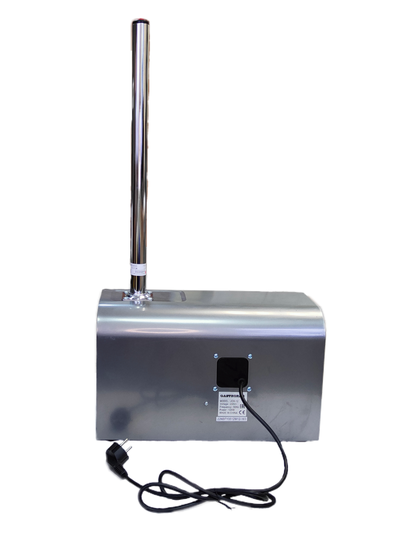 Машинка для чистки обуви Gastrorag jcx-12+ с хром ручкой