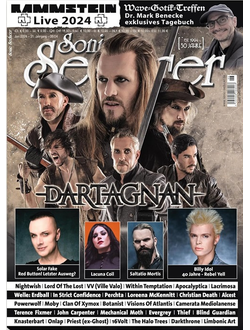 Sonic Seducer Magazine June 2024 Dartagnan Cover, Немецкие журналы в Москве, Intpressshop