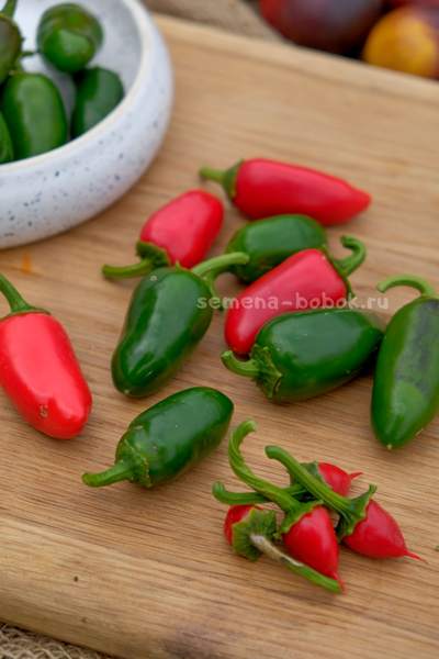 Перец острый Biker Billy Jalapeno (Байкер Билли Халапеньо), 10 шт