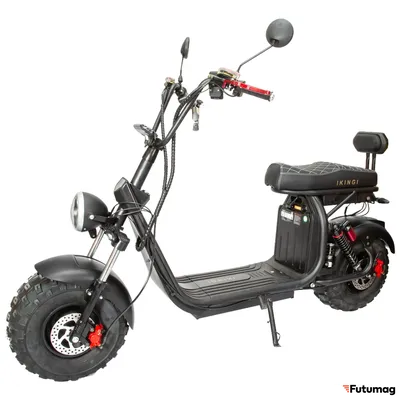 Электроскутер IKINGI X7 PRO OFF-ROAD Черный