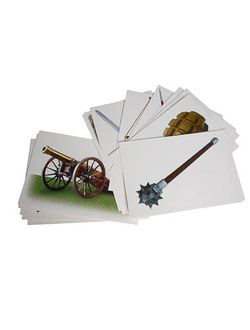 Дидактическое пособие "Оружие, военная техника" (24 карт., А4, ламинир.)