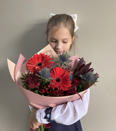Букет цветов для учителя / воспитателя № 808
