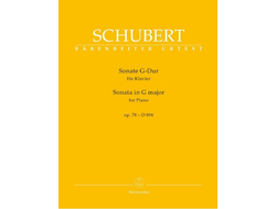 Schubert. Sonate G-Dur op.78 D894 für Klavier