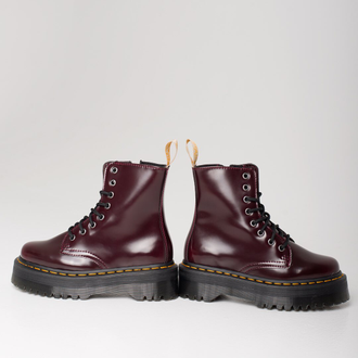 Dr. Martens Jadon Zip Vegan Cherry Red