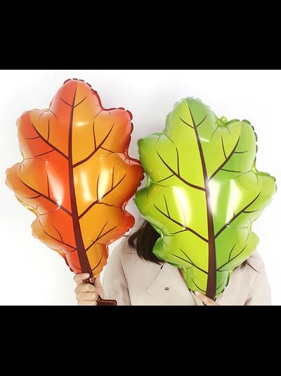 Шар 27'/69 см "Дубовый лист"