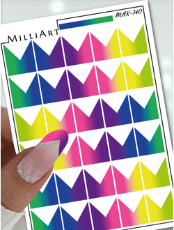 Слайдер-дизайн MilliArt Nails MAX-340