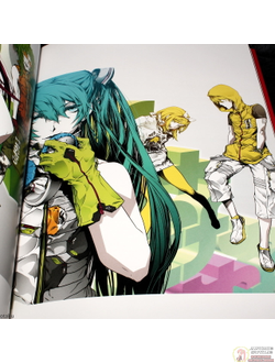 Оригинальный Арт Бук Quantum Flowers Nagimiso Vocaloid Artworks (Вокалоид)