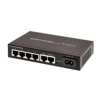 Орбита OT-VNP35 POE коммутатор (4poe+2lan порта)