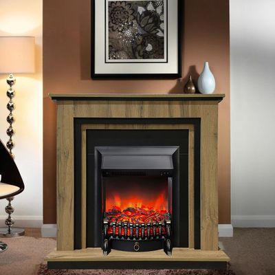 Электрокамин Вотан DW с очагом Fobos