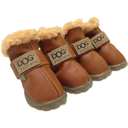 Ботинки для собаки DOG рыжие